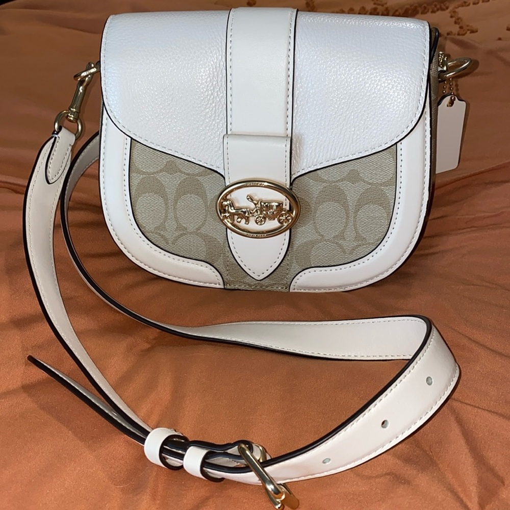 Coach Georgie Saddle Bag NWOT